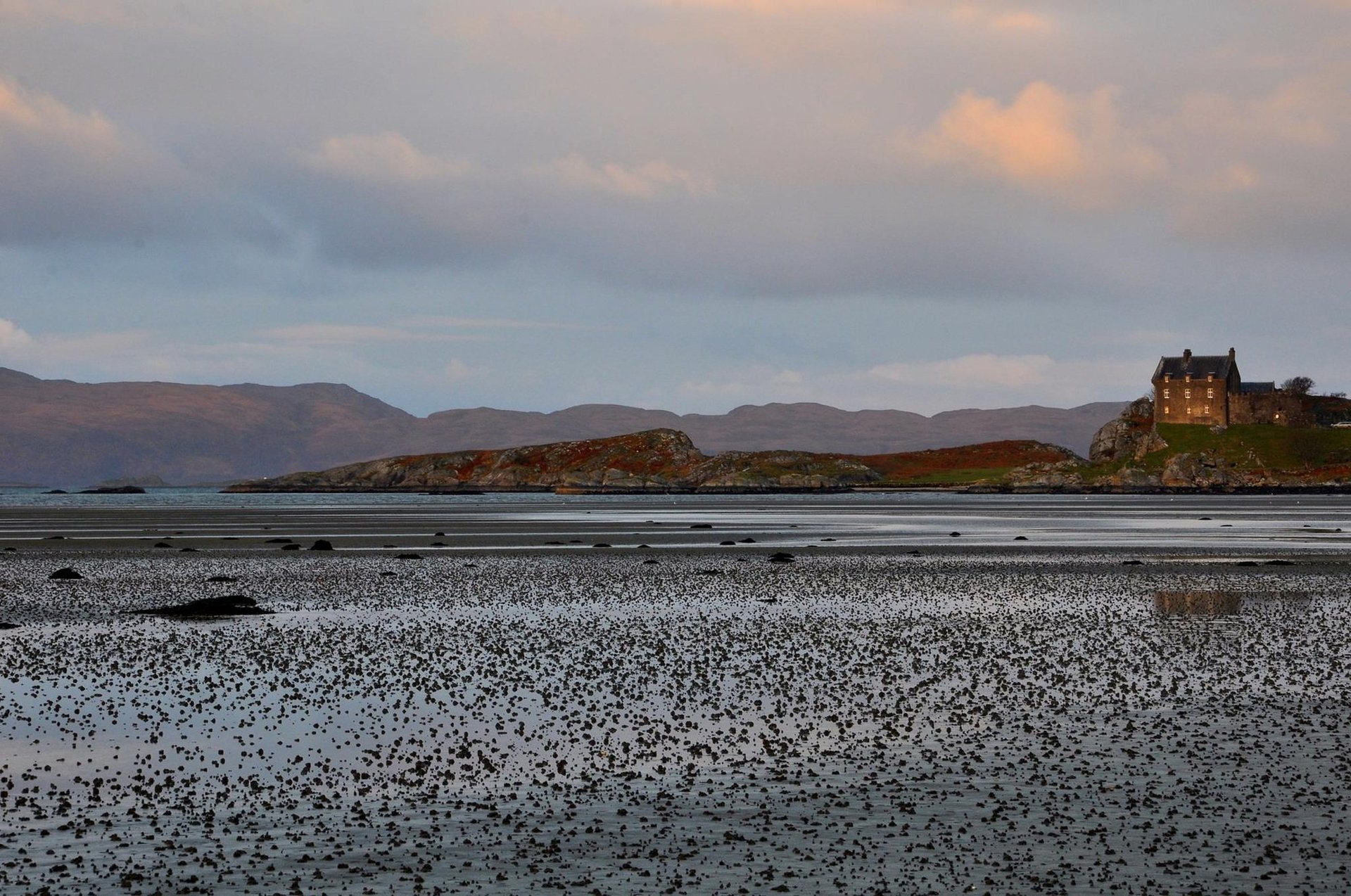 Scottish coastal landscape